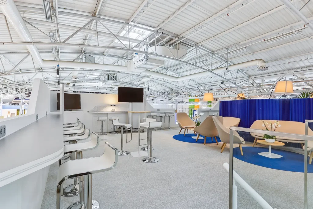 Stand GIFAS au Salon international de l'aeronautique SIAE par Comptoir Design Lab