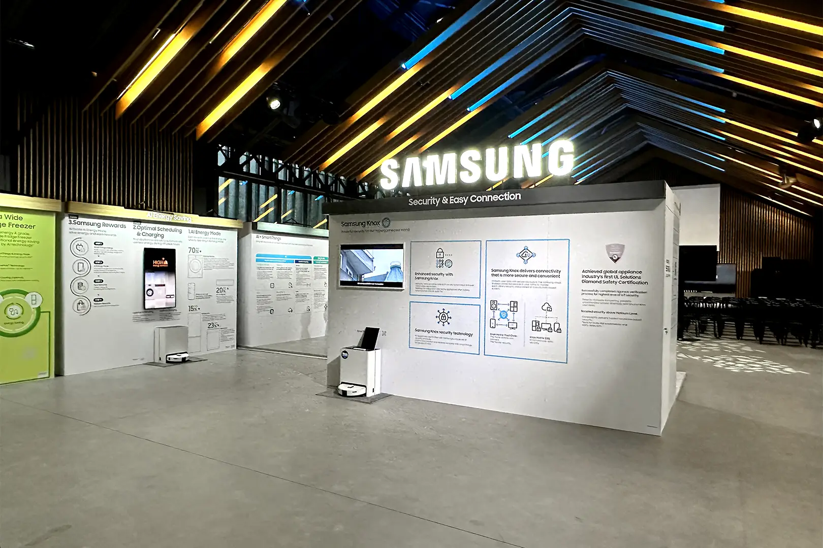 Impression grand format pour Samsung par Comptoir Design Lab